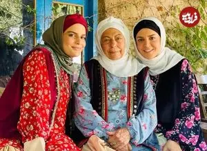 عکس| سفر در زمان؛ «مادر حوا» 2 سال بعد سریال سوجان و در کنار همسر و پسرش