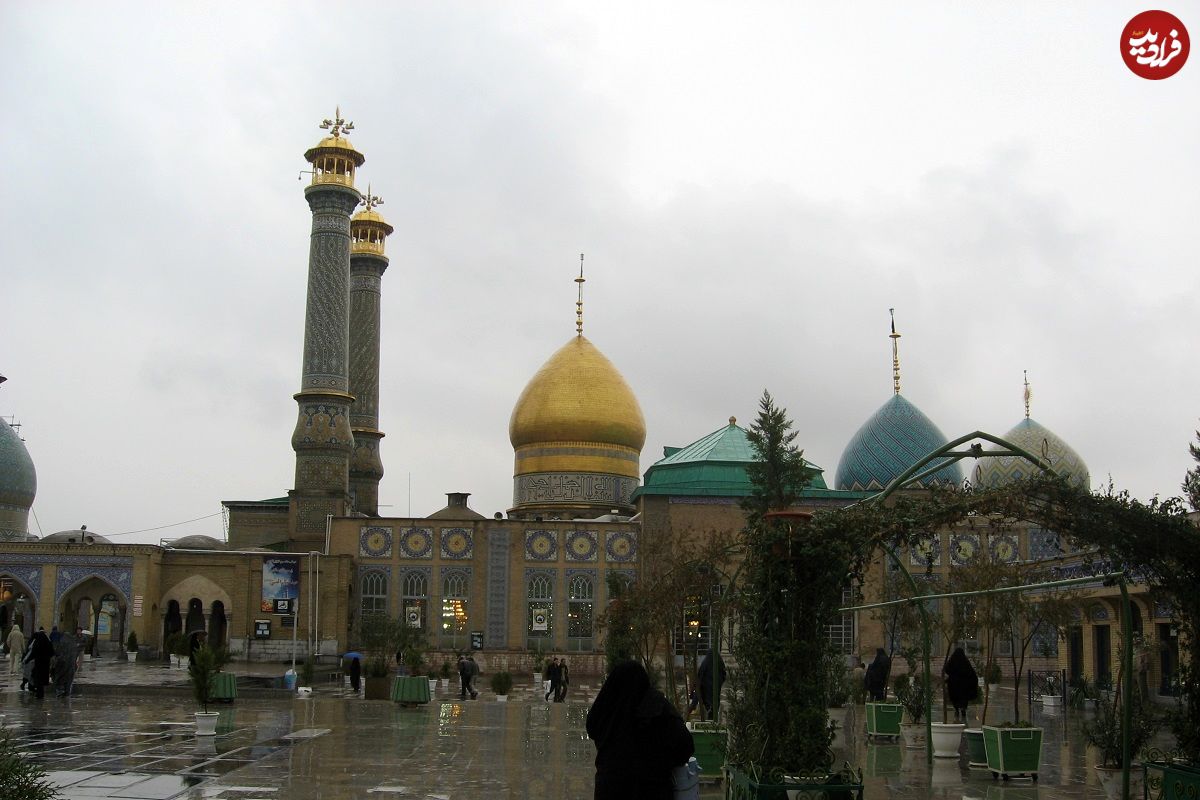 عکس؛ سفر در زمان؛ ظاهر «حرم شاه عبدالعظیم در شهرری تهران» در سال 1280