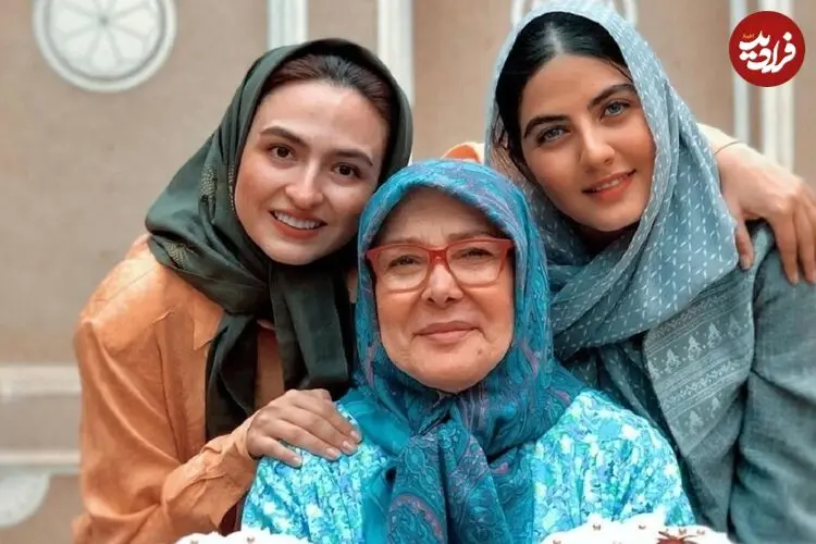 عکس| سفر زمان؛ «آفرین عبیسی» در 20 سالگی و در چهارمین فیلم اش؛ سال 50