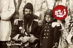 عکس؛ سفر به تاریخ؛ «سردار قاجاری» در کنار «غلام آفریقایی‌اش»