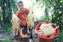 ببینید| غذای روستایی در چین؛ پخت سوپ اردک ترش و شیرین توسط آشپز مشهور چینی