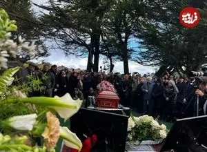 ببینید| خالق «باشو، غریبه کوچک» به‌سوی خانه ابدی بدرقه شد