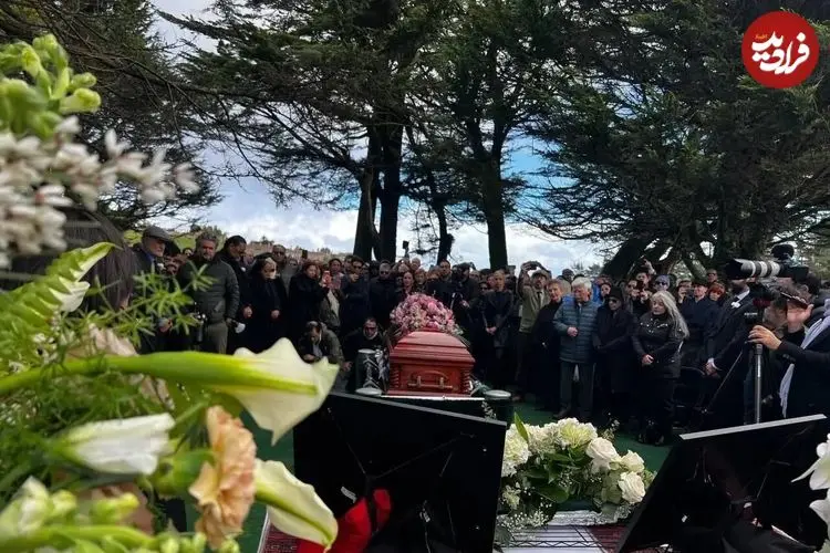 ببینید| خالق «باشو، غریبه کوچک» به‌سوی خانه ابدی بدرقه شد