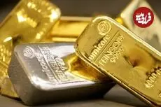 قیمت انس جهانی طلا، نقره و نفت امروز شنبه 2 آبان 1405