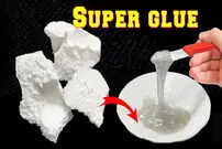 (ویدئو) ساخت یک چسب خلاقانه با بنزین و فوم 