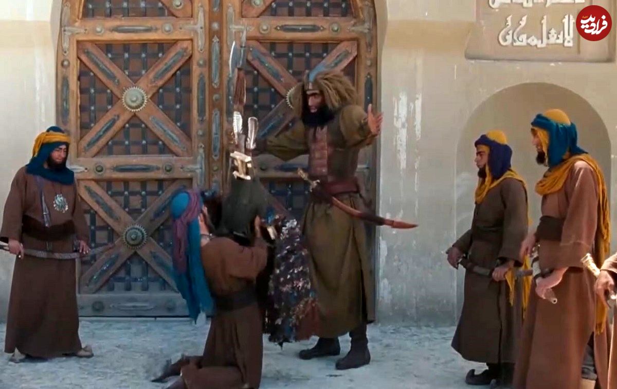 عکس؛ سفر در زمان؛ «غول بنی ضبه» سریال مختار در آمریکا؛ سال 1391