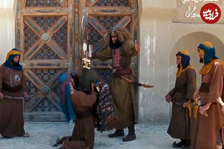 عکس؛ سفر در زمان؛ «غول بنی ضبه» سریال مختار در آمریکا؛ سال 1391