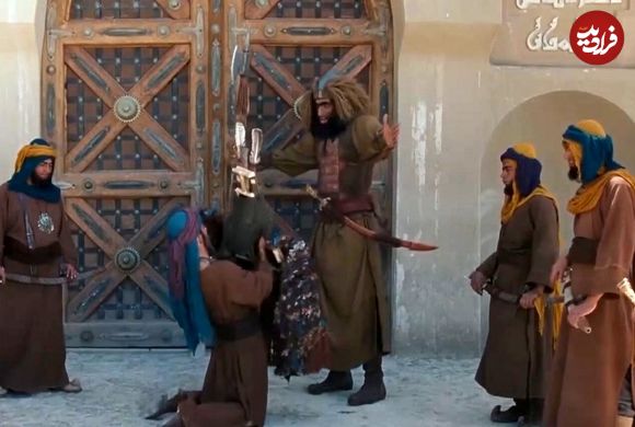 عکس؛ سفر در زمان؛ «غول بنی ضبه» سریال مختار در آمریکا؛ سال 1391