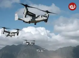 عکس؛ پرواز ۱۰هواپیمای سی‌وی۲۲ ارتش آمریکا؛ تحرکات نیروهای ویژه نظامی افزایش یافت