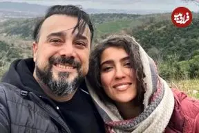 تصویر جدید سپند امیرسلیمانی و همسرش مونا کرمی