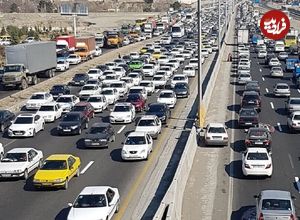 (عکس) ایران قدیم؛ «جاده قم-اصفهان، زمانی که کاملا خاکی بود»؛ سال 1330