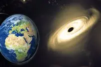 (عکس) حمله یک سیاه چاله عظیم به سمت زمین!
