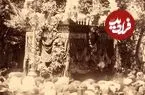 عکس| سفر زمان؛ تشییع جنازه ناصرالدین شاه در یکی از خیابان‌های تهران؛ 129 سال قبل