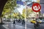 عکس| سفر زمان؛ یک گاری با بار «لاستیک» در یکی از خیابان‌های تهران؛ 85 سال قبل