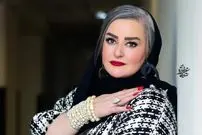 تصاویر؛ استایل کلاسیک «نعیمه نظام‌دوست» در اکران «کج‌پیله»؛ پالتوی چهارخانه و لبخند همیشگی!