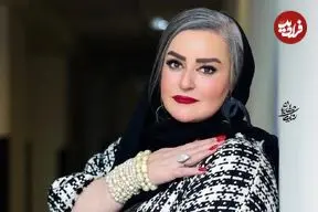 تصاویر؛ استایل کلاسیک «نعیمه نظام‌دوست» در اکران «کج‌پیله»؛ پالتوی چهارخانه و لبخند همیشگی!