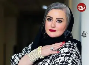 تصاویر؛ استایل کلاسیک «نعیمه نظام‌دوست» در اکران «کج‌پیله»؛ پالتوی چهارخانه و لبخند همیشگی!