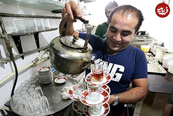 عکس؛ سفر در تاریخ؛ «قهوه‌خانه‌ای در تهران»؛ دهه 1320