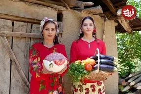 ببینید| غذای روستایی در ایران؛ پخت رول کوفته با بادمجان