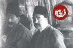 عکس| سفر زمان؛ درباریان ناصرالدین شاه در کنار «سینی‌های بادمجان و کدو»