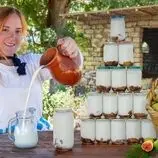 ببینید| غذای روستایی در مراکش؛ تهیه ماست سنتی و پخت مربای انجیر 