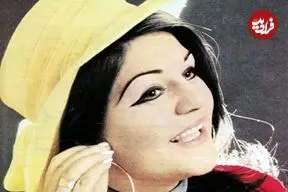 عکس| سفر در زمان؛ «شهناز تهرانی 20 ساله» با سبیل در کنار پرویز شکری؛ سال 1353