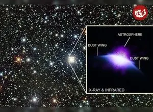 عکس روز ناسا از یک ستاره حباب‌ساز!