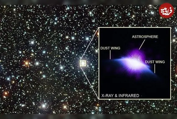 عکس روز ناسا از یک ستاره حباب‌ساز!