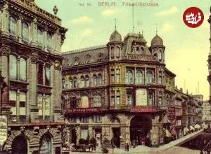 عکس| یک بنای زن در ارتفاعی بلند بر فراز برلین، ۱۲۶ سال پیش