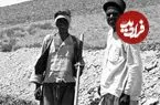 عکس| سفر به ایران قدیم؛ کارگران در حال کندن مسیر خط لوله نفت در کرمانشاه؛ 92 سال قبل