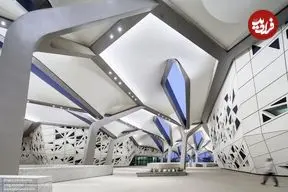 تصاویر؛ هوشمندترین ساختمان عربستان که یک شاهکار معماری است