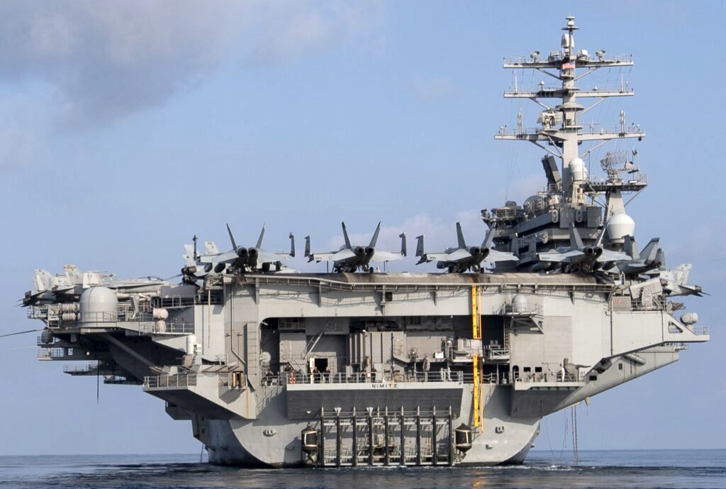 (تصاویر) USS Nimitz؛ مرور بر تاریخچه قدیمی ترین ناو هواپیمابر جهان که هنوز فعال است