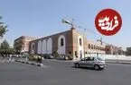 عکس| سفر زمان؛ میدان توپخانه و توپ‌های جنگی زیر پارچه؛ دوران قاجار