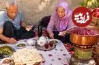 ببینید| غذای روستایی در ایران؛ تهیه رب انار ترش در روستایی سرسبز