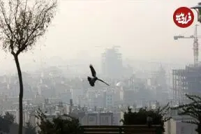 تصاویر؛ تصاویری آخرالزمانی از آلودگی هوا در منطقه ۱۲ تهران