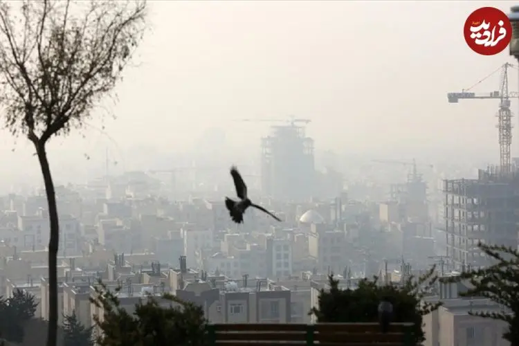 تصاویر؛ تصاویری آخرالزمانی از آلودگی هوا در منطقه ۱۲ تهران