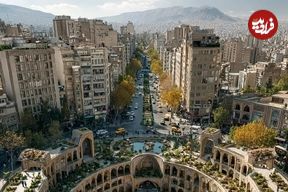 تصاویر؛ نگاهی خیره‌کننده به طراحی پاساژ با هنر معماری و طاق‌های اصیل ایرانی