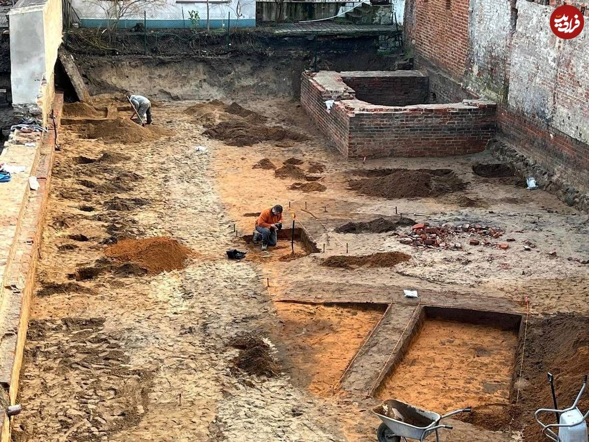 (تصویر) کشف اسباب‌بازی ۸۰۰ ساله در زیر ساختمان آتش‌نشانی