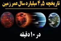 (ویدئو) سرگذشت پر فراز و نشیب زمین را در 10 دقیقه ببینید 