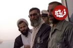 عکس؛ سفر به تاریخ؛ لباس متفاوت «رهبر انقلاب» در یک کشتی نظامی روی آب‌های خلیج فارس؛ دهۀ 60