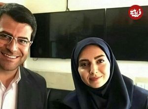 ببینید| سفر زمان؛ فریاد خوشحالی «مرضیه» در پشت‌صحنه سریال «بچه مهندس»