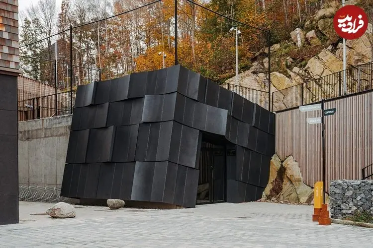 یک معماری خاص برای «ورودی غار زیرزمینی»