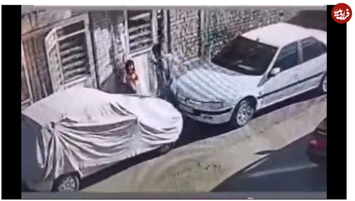 (ویدئو) دزدیدن یک دختربچه شیرازی در روز روشن
