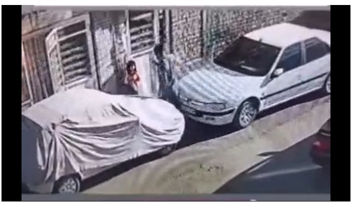 (ویدئو) دزدیدن یک دختربچه شیرازی در روز روشن