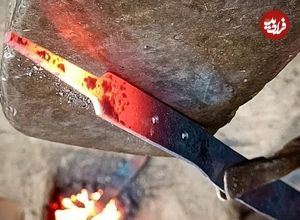 ببینید؛ نحوه ساخت یک چاقوی آشپزخانه با استفاده از سوهان قدیمی 