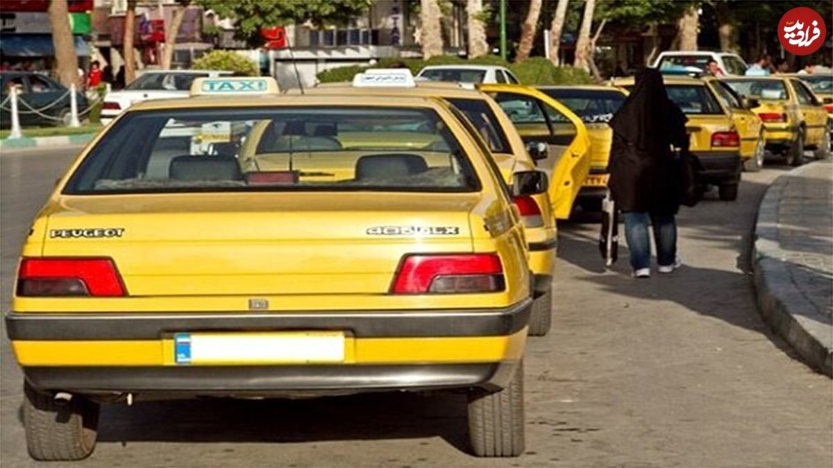 (عکس) این راننده تاکسی اهل تهران، با این حرکتش دل همه را برد