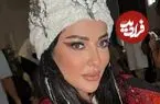 عکس| سفر زمان؛ چهرۀ «لیلا اوتادی» در پشت‌صحنه سریال «گاندو»؛ سال 98