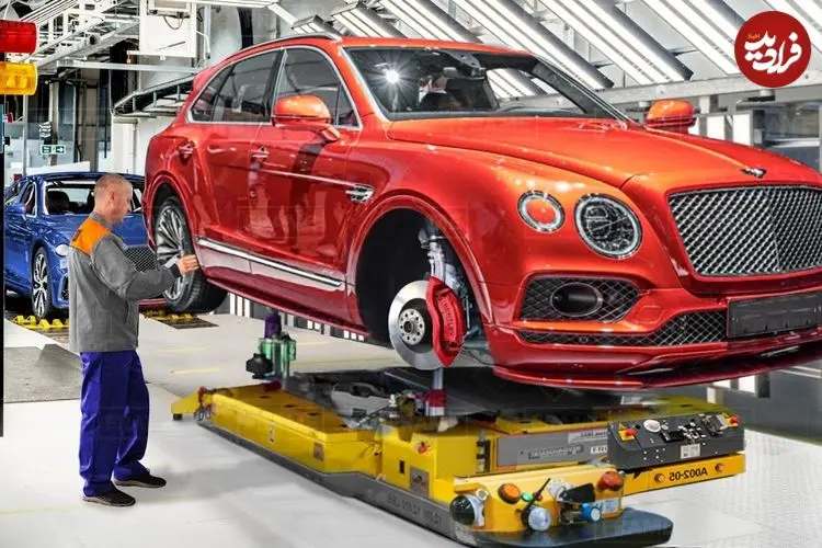 ببینید| مراحل دیدنی طراحی و تولید خودروی شاسی بلند بنتلی بنتایگا