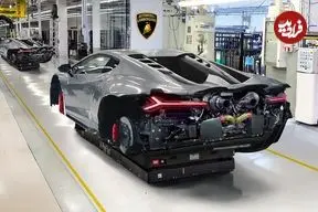 ببینید| نگاهی به درون کارخانه ی لامبورگینی و مراحل تولید خودروهای افسانه ای آن در ایتالیا