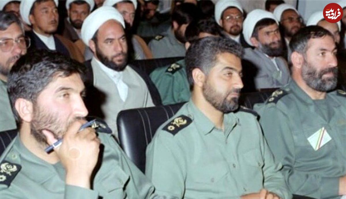 عکس؛ سفر در زمان؛ «سردار سلیمانی و احمد کاظمی در کنار سیدحسن نصرالله»؛ دهه 70